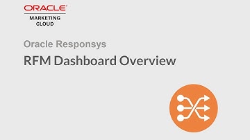 Oracle Responsys - RFM Dashboard Overview