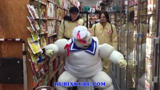 RUBIX KUBE presents: The Dancing Stay Puft Marshmallow Man!