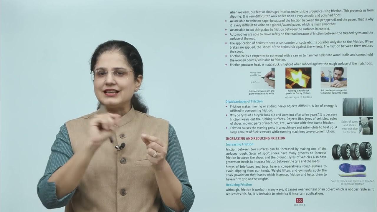 Ch 12 suman science class 8 friction for children youtube
