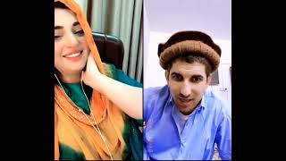 Khalil vs Saba shah new tik tok live very funny video