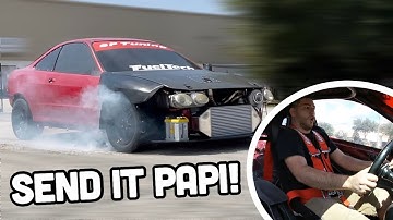 First street drive in my 800+ HP Turbo Integra!