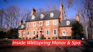 Inside Wellspring Manor & Spa | Luxury Bed & Breakfast in Prince George's County, Maryland by The Dining Traveler 3,092 views 1 year ago 4 minutes, 22 seconds