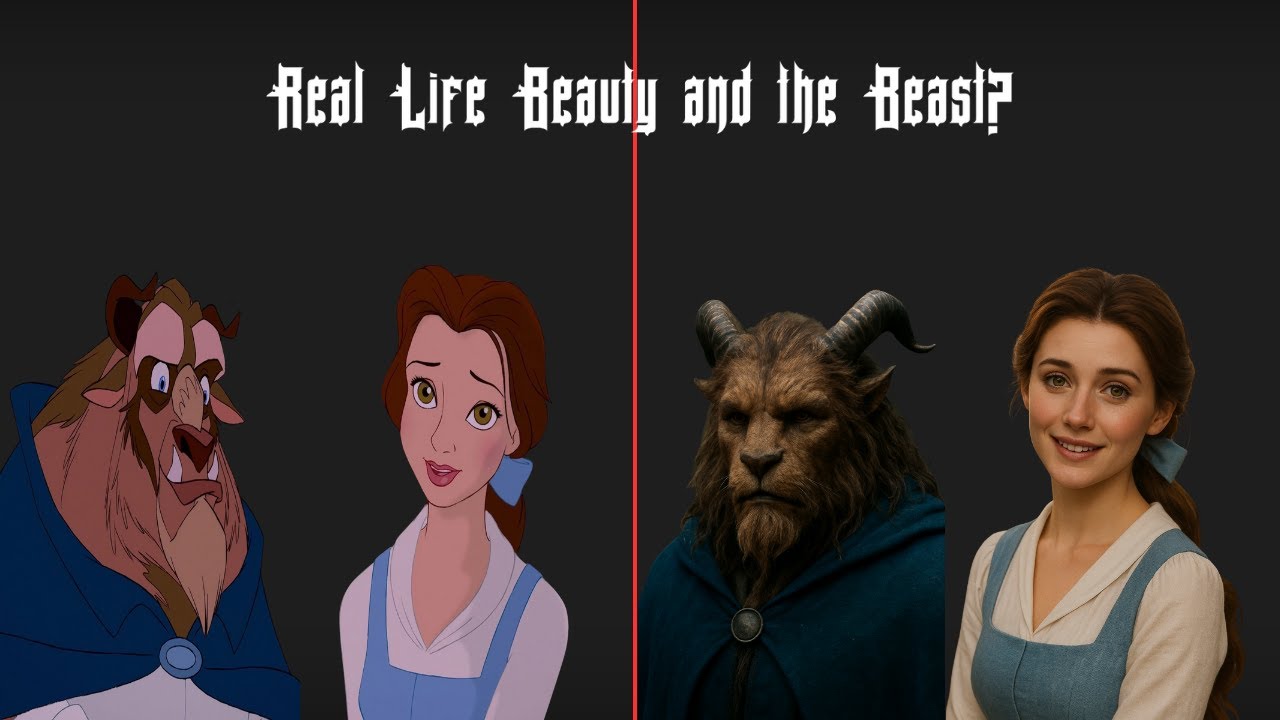 Beauty and the Beast Characters in Real Life | AI Transformation 🌹✨