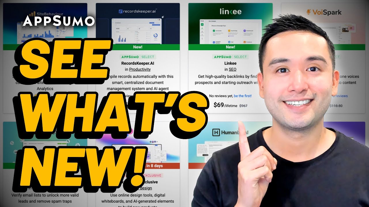 7 NEW AppSumo Deals - Allegrow, Humanize AI, Linkee, VoiSpark + MORE!
