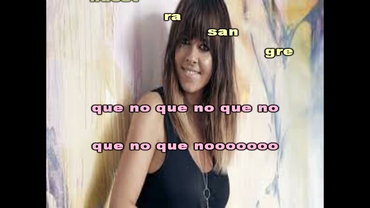 Karaoke - Vanesa Martin - Que no