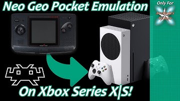 [Xbox Series X|S] Retroarch Neo Geo Pocket Color Emulation Setup Guide