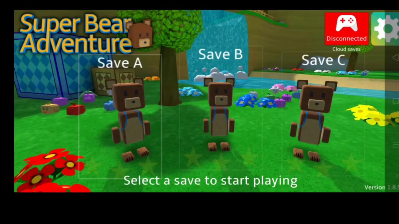 Super bear adventure где все открыто