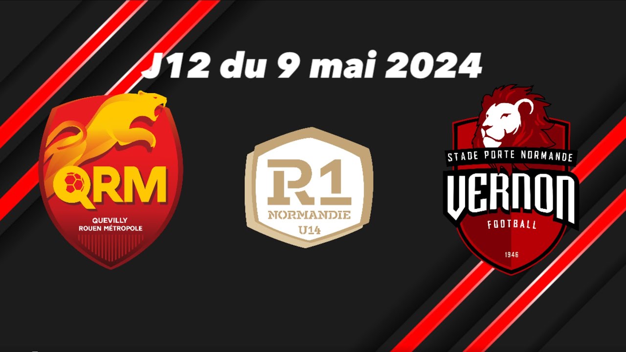 Championnat de R1 de Normandie U14, Journée 12 du 9 mai 2024, QRM - SPN VERNON