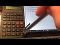 Standard Deviation on a Casio fx260