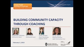 Building Community Capacity through Coaching