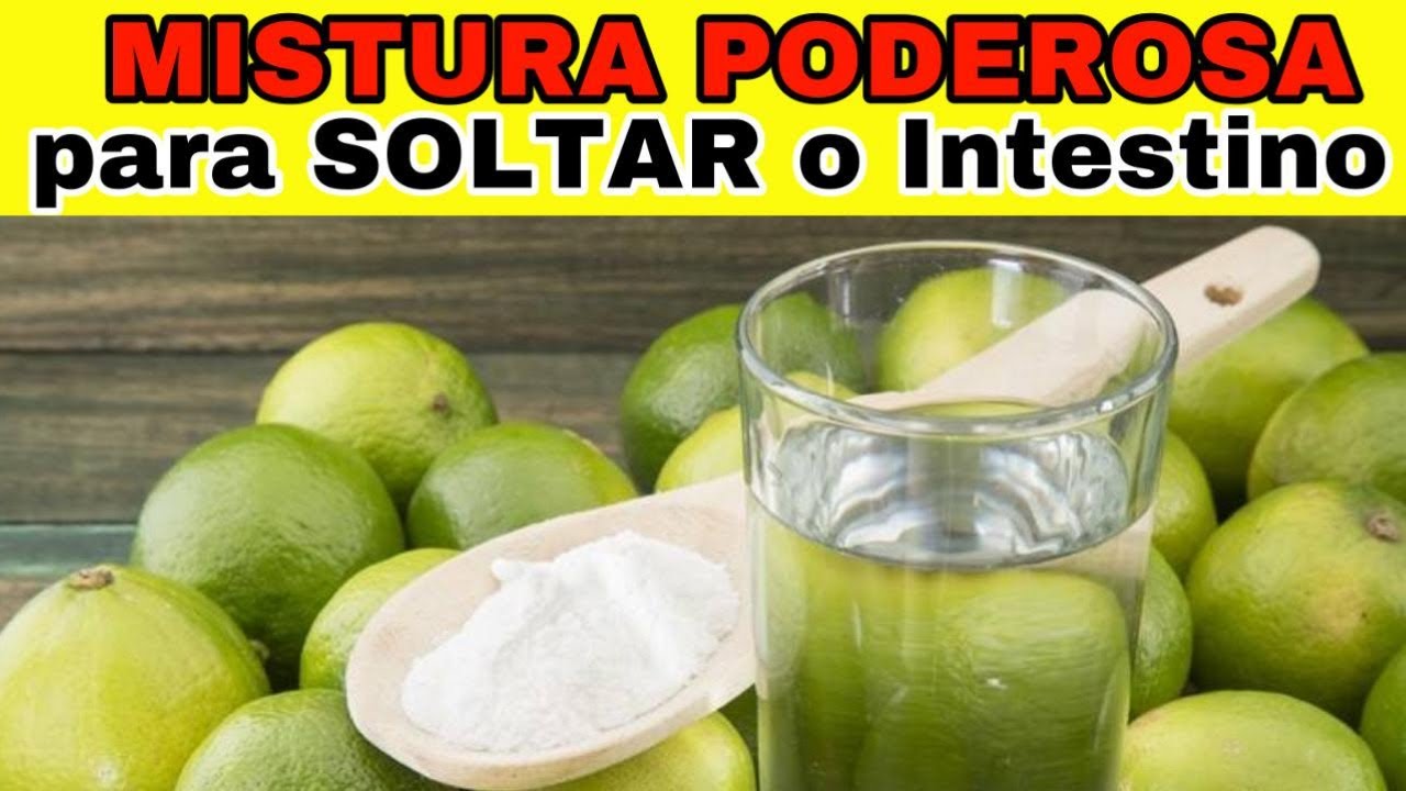MISTURA PODEROSA Para SOLTAR o INTESTINO Preso RÁPIDO - YouTube