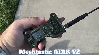 Meshtastic ATAK V2 integration testing on my Heltec T096 #meshtastic #atak #t096