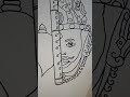Easy sketch of Shyam Baba #shyambaba #sketch #dolly #manchanda