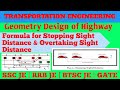 Geometry design of Highway | Highway Engineering | Civil Engineering | SSC JE , BTSC JE & GATE