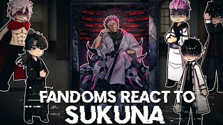 Fandoms React To Sukuna | Shigaraki | Kim Dokja | Sukuna | Sunless | Klein | Part 5