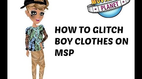How To Glitch Boy Clothes on MSP WITHOUT CHARLES