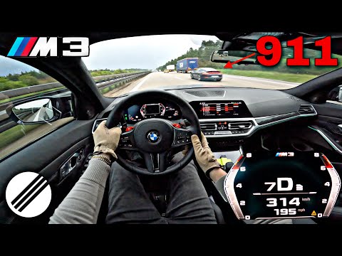 видео: BMW M3 G80 XDrive 720HP STAGE 1+ INFINITAS TEST DRIVE ON GERMAN AUTOBAHN🏎