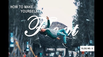 Photoshop Tutorial I HOW TO FLOAT YOURSELF