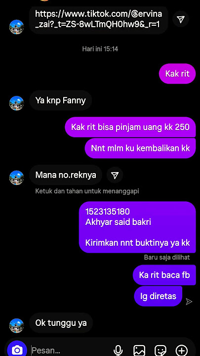 Teman2 IG dan FB atas nama fanny crosbina di retas/hack hati2 penipuan ya itu bukan saya makasih