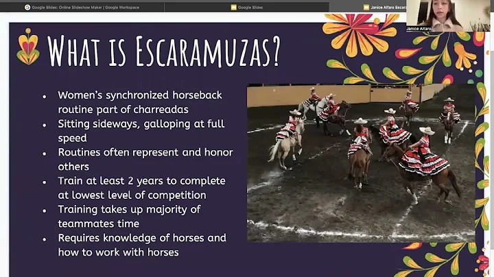 Escaramuzas Speech - Janice Alfaro