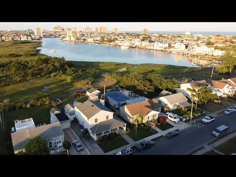 Ventnor City New Jersey 4K video Bay