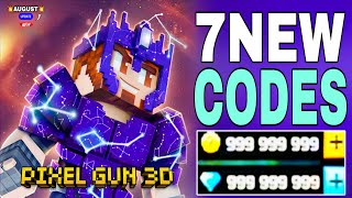 ⚠️NEW⚠️ PIXEL GUN 3D CODES AUGUST 2026 - PIXEL GUN 3D CODES 2026 - PIXEL GUN 3D CODE