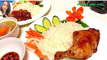 ĐÙI GÀ RÔ TI , (ROTI) Cách làm cơm gà rô ti có màu đẹp vừa thơm ngon