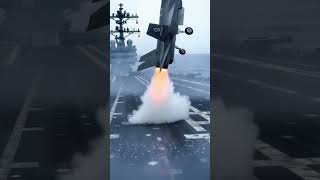 F 35 Crash On USS Nimitz 😱 #shorts #viral #trending #ai