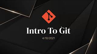 Intro To Git Workshop - Michael Zhao