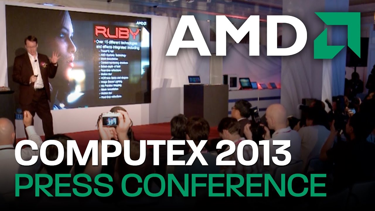 AMD Computex 2013 - Press Conference