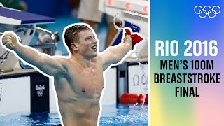 Men's 100m Breaststroke Final at Rio 2016 | Most Iconic Races