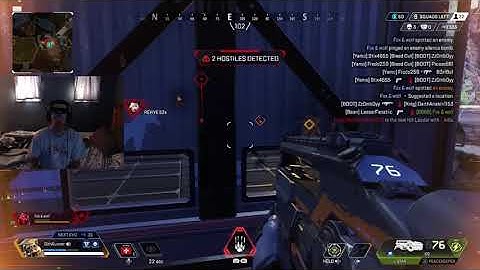 Putting a squad to sleep on Apex