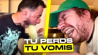 TU PERDS : TU MANGES L’ALIMENT LE PLUS HORRIBLE DU MONDE - Feat : Mahdi Ba, Sefy, Maxime Biaggi etc