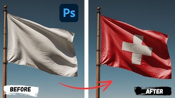Create a Realistic Flag Mockup in Minutes | Easy Photoshop Tutorial | Graphic Use | #photoshop #like