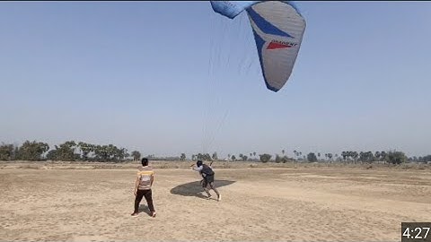 Paramotor Training day 2 in india | Learn how to fly paramotor paragliding in india with kuldeep tak
