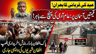 Pak-Afghan border closure affects cattle trade while Afghan citizens continue returning
