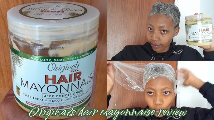 I USED THE ORIGINALS BY AFRICAN BEST HAIR MAYONNAISE TO DEEP