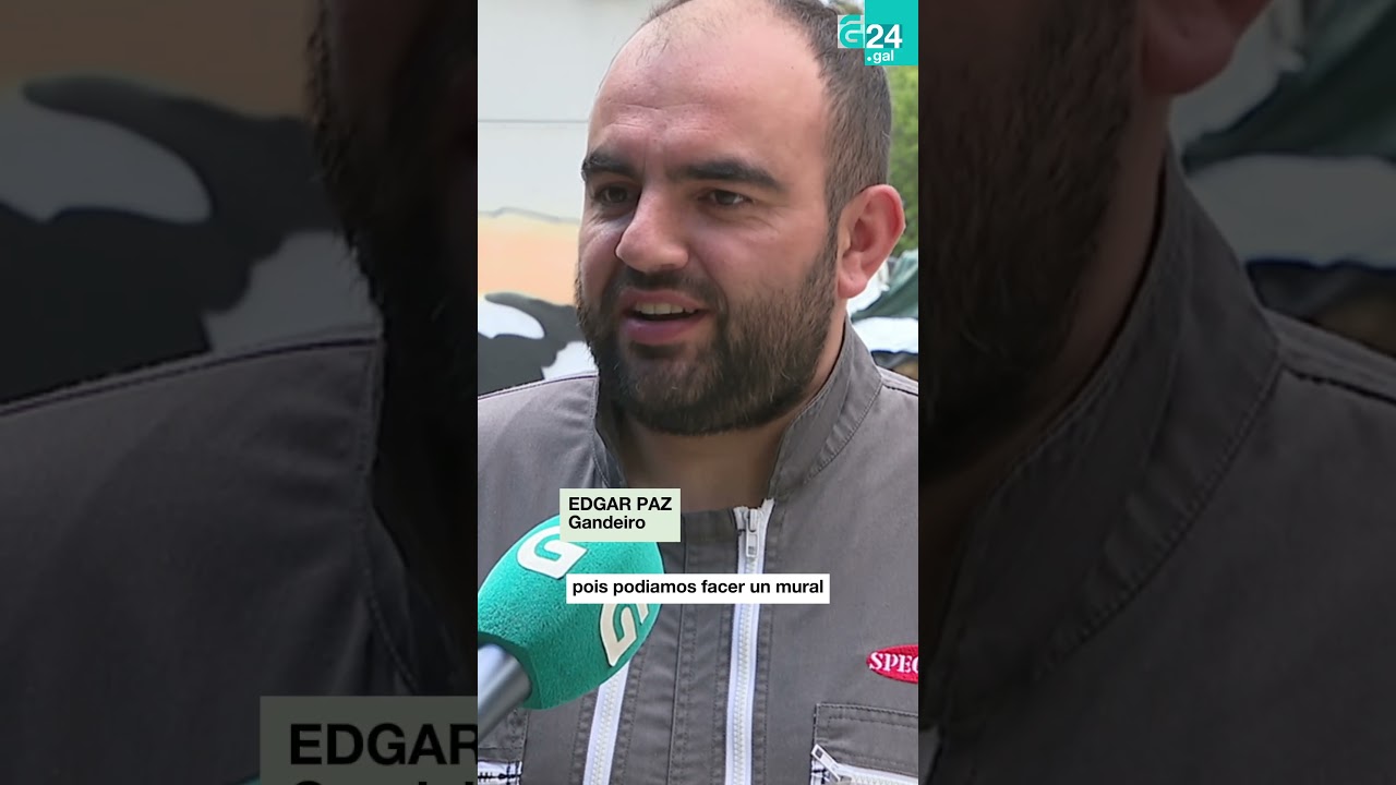 🐮 CASTRO DE REI I Un GANDEIRO leva a ARTE á súa explotación!