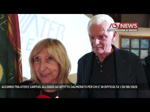 ACCORDO TRA ATER E CARITAS: ALLOGGIO AD AFFITTO CALMIERATO PER CHI E' IN DIFFICOLTA' | 29/09/2025