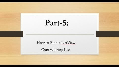 Mastering WPF || How to Bind a ListView using List C# || In Urdu/Hindi