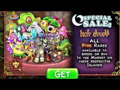 Fire Island Rare Monsters are Available!