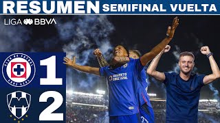 Cruz Azul 12 Monterrey, La Máquina jugará otra final / semifinal vuelta