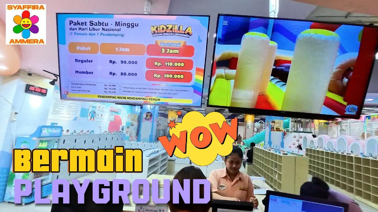 BERMAIN PLAYGROUND DI MALL BEKASI | KIDZILLA METROPOLITAN MALL BEKASI