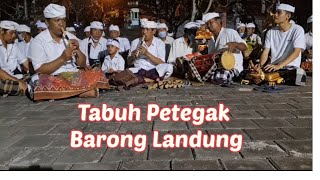 Tabuh Petegak Barong Landung