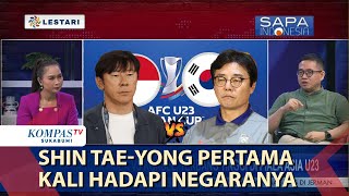 Indonesia VS Korsel di 8 Besar AFC U-23, Laga Pertama Shin Tae-Yong Hadapi Negaranya