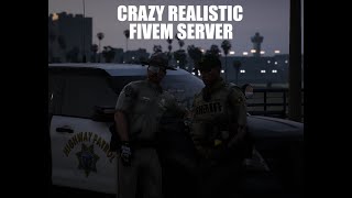 CHP Incident on FiveM's Most Realistic Server!