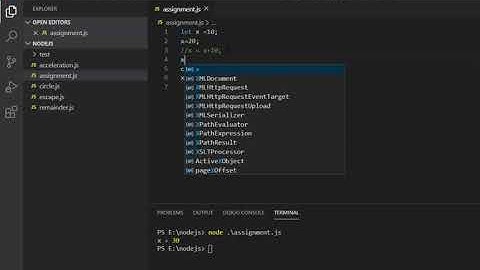 Node.js for Absolute beginners in Sinhala -06 Assignment Operators (Basic JavaScript)
