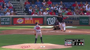 ATL@WSH: Turner cranks a two-run dinger to left