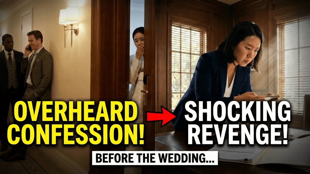 Before the wedding began the korean bride overheard the groom’s confession and her revenge shocked..