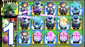 Random TD - Gameplay Walkthrough Part 1 Tutorial Random Tower Defense Battle Merge (iOS, Android)